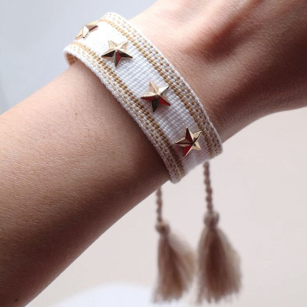 Pulsera Tejida Stars