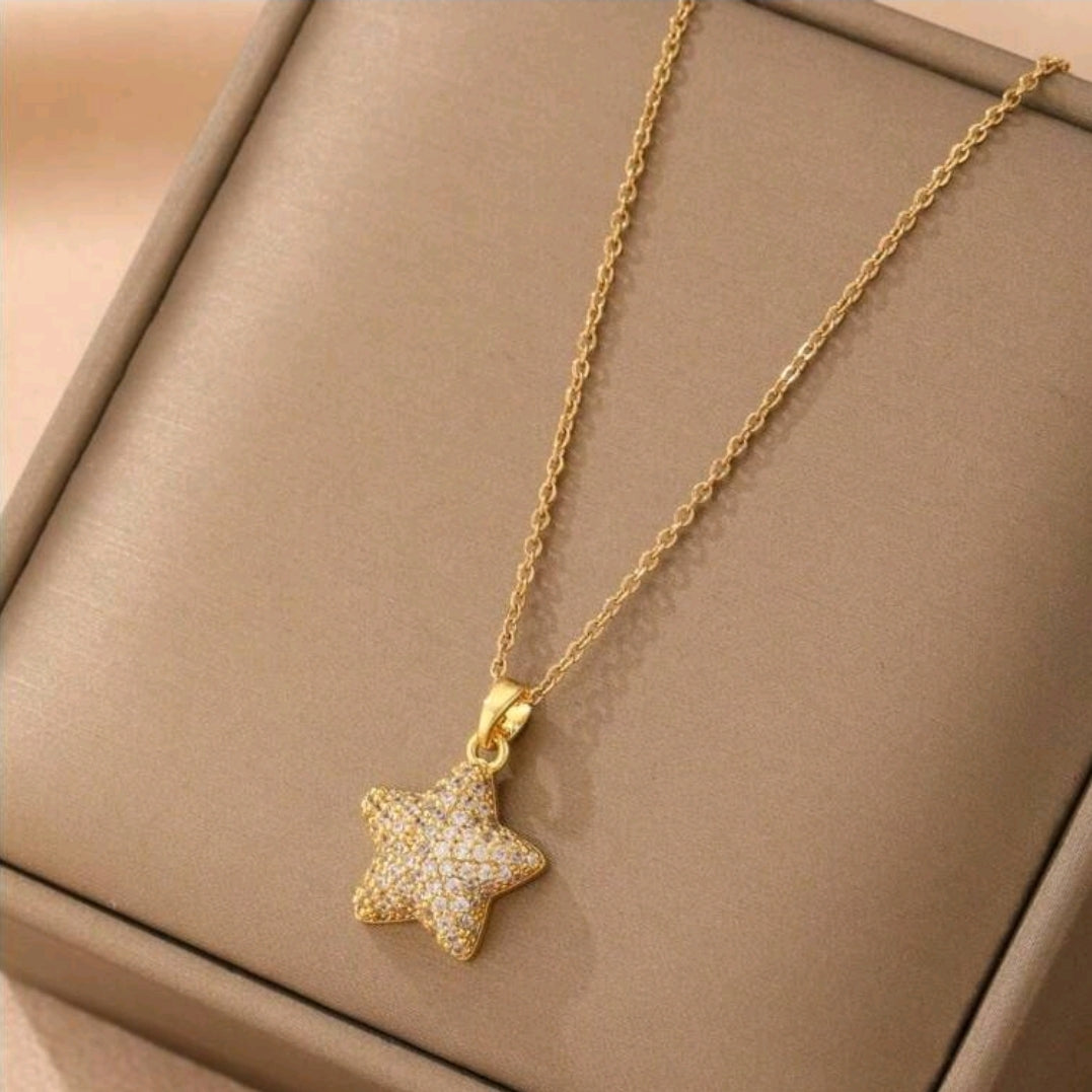 Collar De Estrella Brillante