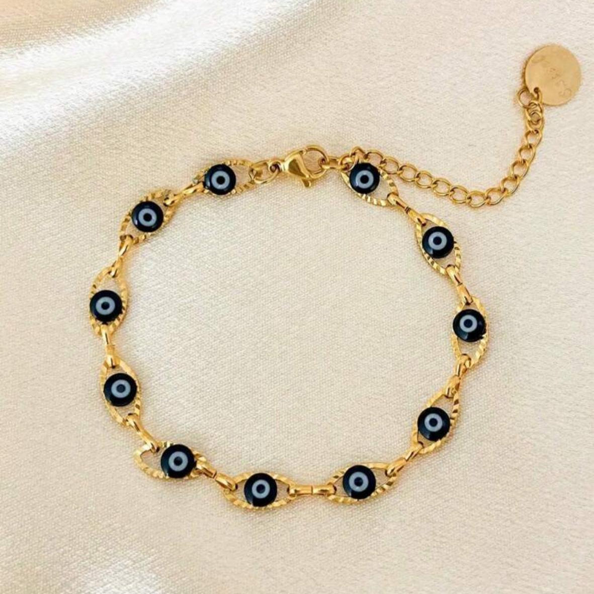 Pulsera de Varios Ojos Turcos