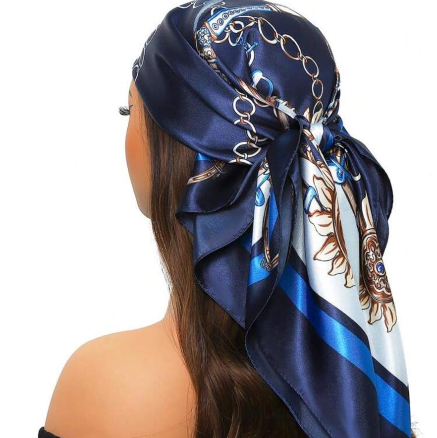 Pañoleta Grande Azul