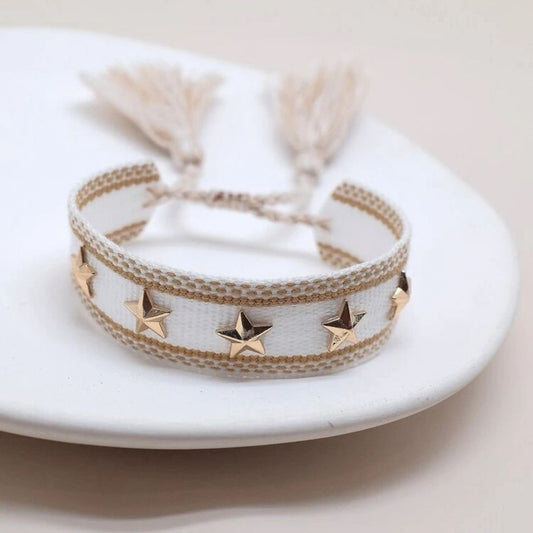 Pulsera Tejida Stars