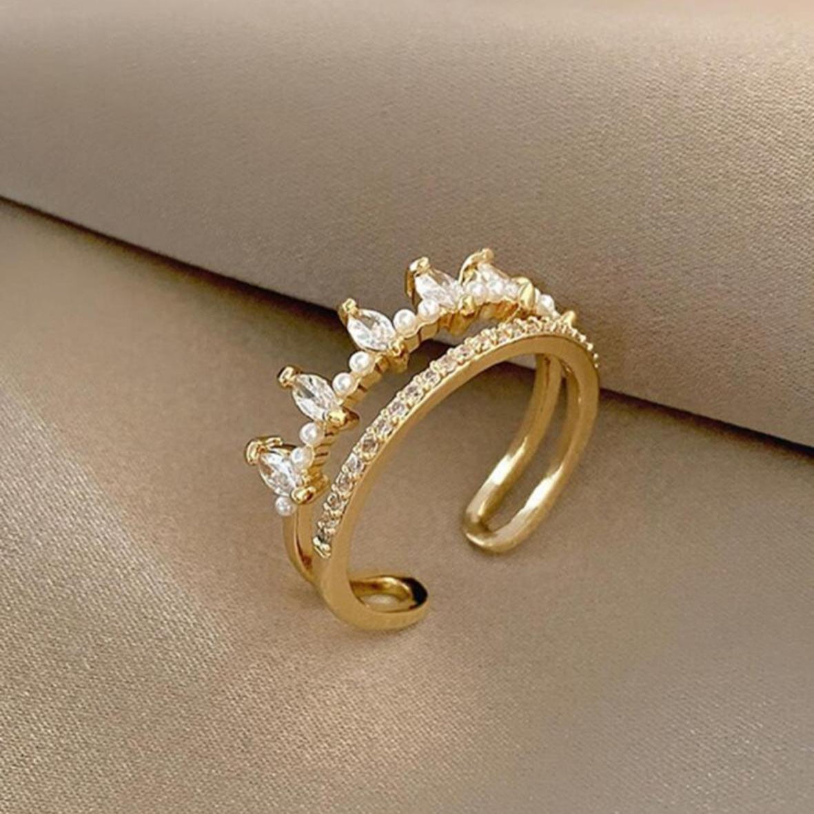 Anillo Princess Crown