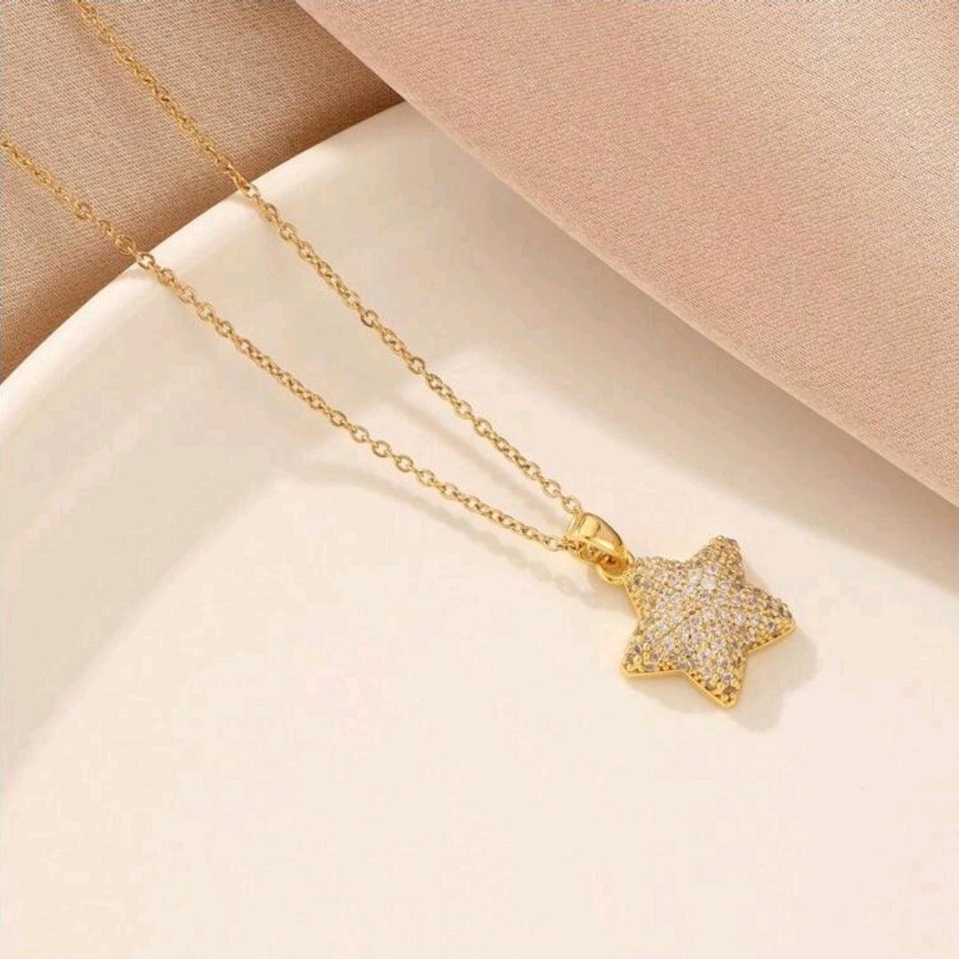 Collar De Estrella Brillante