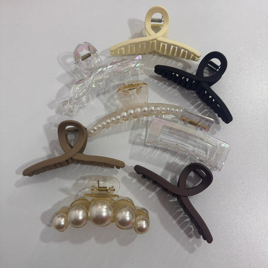 Pinzas para Cabello Plásticas (Precio por Unidad)