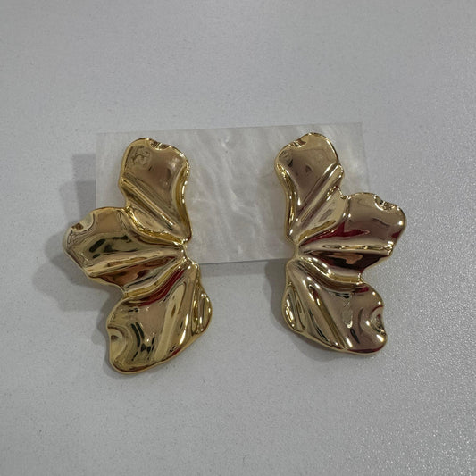 Zarcillos Flor Dorados
