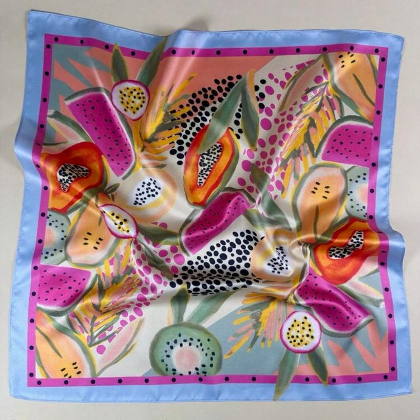 Pañoletas / Bandanas Medianas Para el Cabello o Bufanda (Varios Modelos)