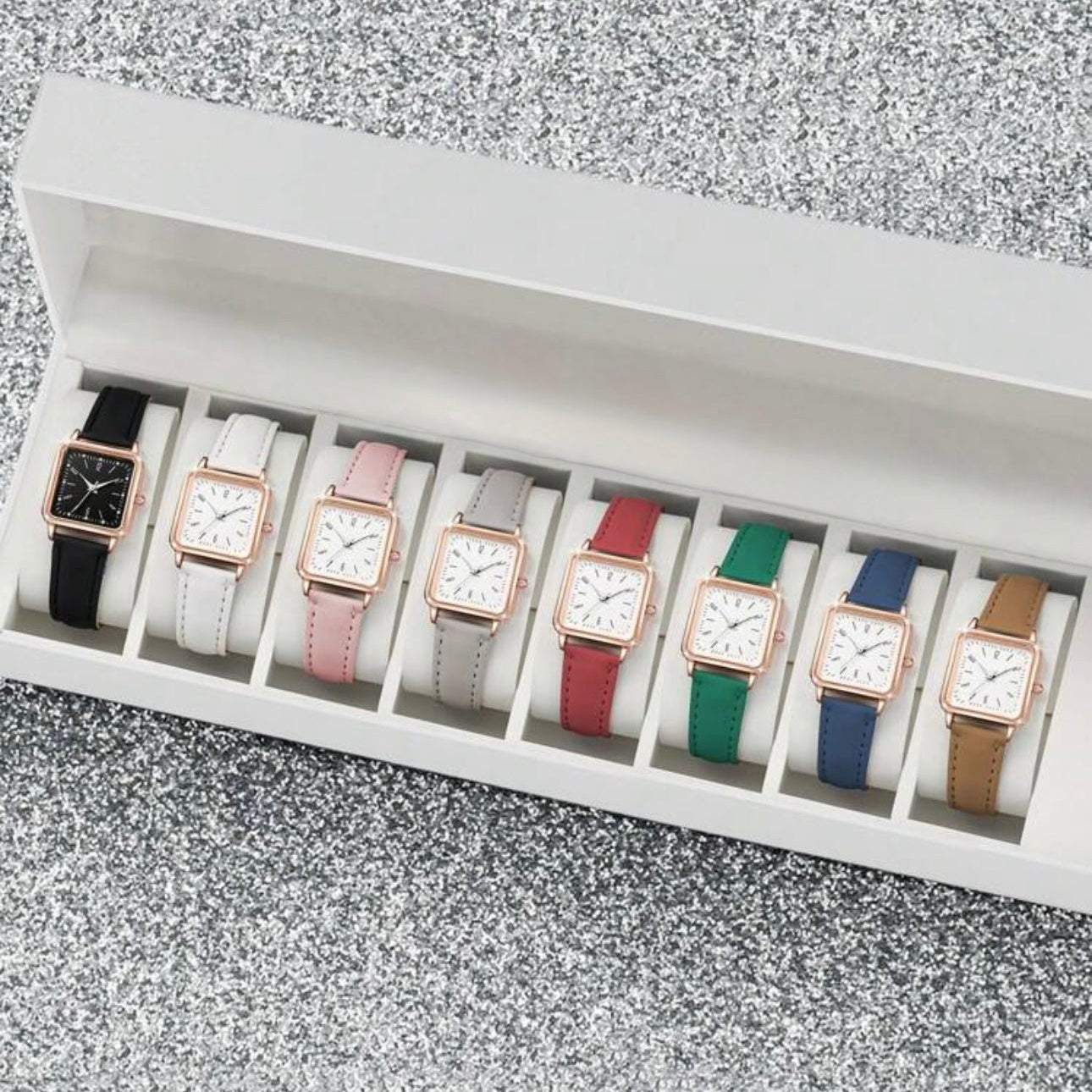 Reloj Cuadrado (Varios Colores Disponibles)