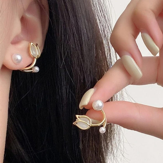 Zarcillos de Tulipanes Grandes