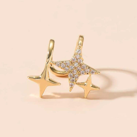 Cuff de Oreja con Estrellas